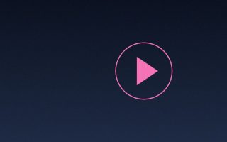 Ilustrasi tombol putar untuk video TikTok