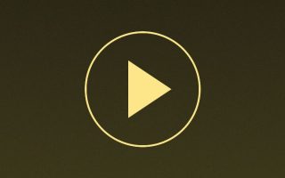 Ilustrasi tombol putar video vertikal